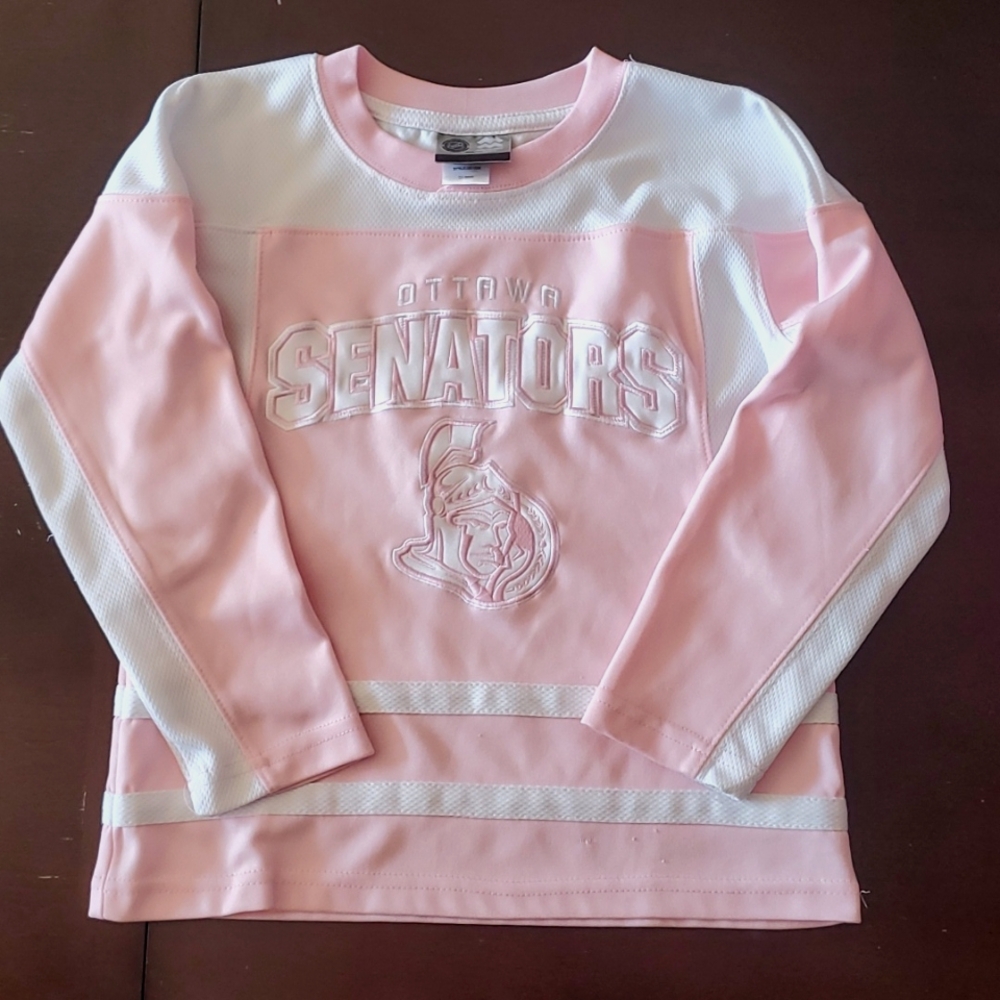 Ottaws Sens kids jersey pink size 6